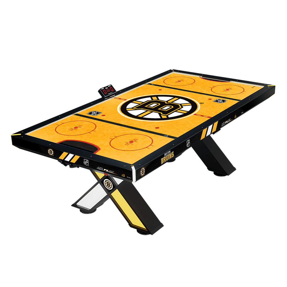 Home NHL Air FX Pro 8&#39; Air Hockey Table – Official NHL Licensed | LED Backlit Playfield | Powder Coated Steel &amp; Hardwood Accents | Programmable LEDs | Choose Your Team.