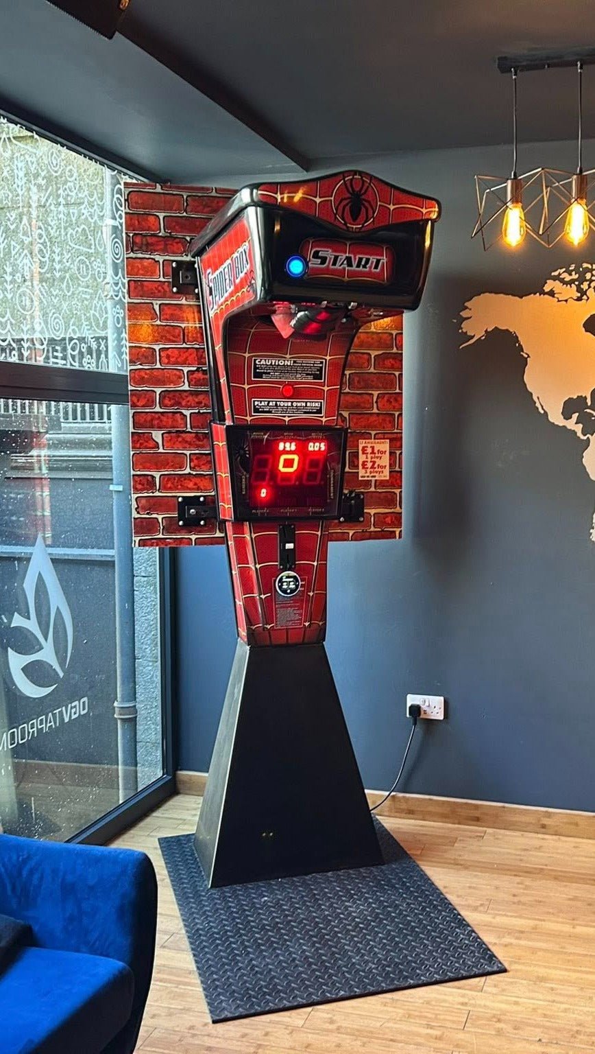 Boxer Spider - Compact Boxing Machine | Space Saver | Wall - Mount Option by Kalkomat - Video Game Arcade