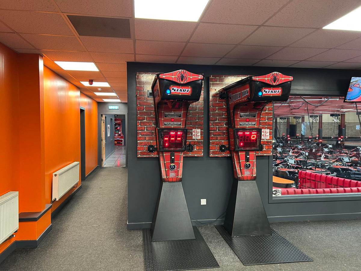 Boxer Spider compact boxing machine with space-saving design and optional wall-mount setup.