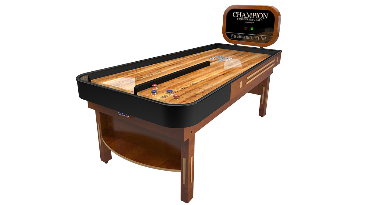 Bank Shot Shuffleboard Table