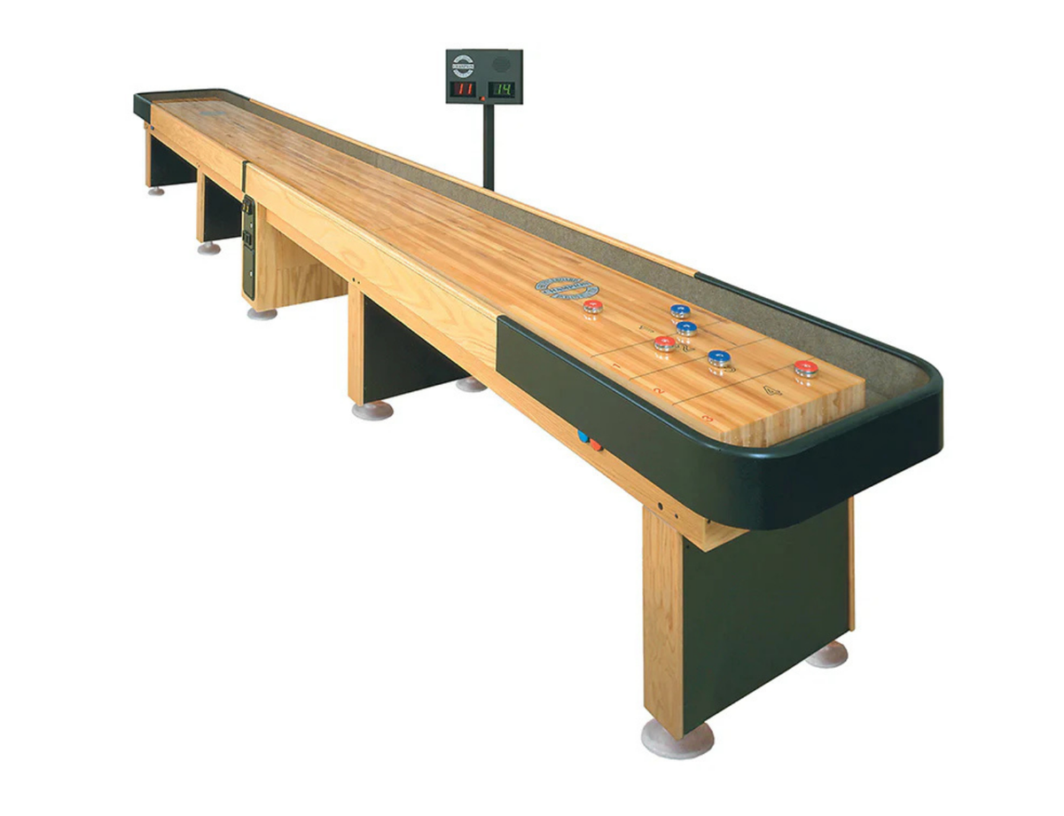 Champion Shuffleboard Table – Timeless Elegance & Precision Play