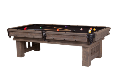 Barnwood Cheyenne Rustic Pool Table