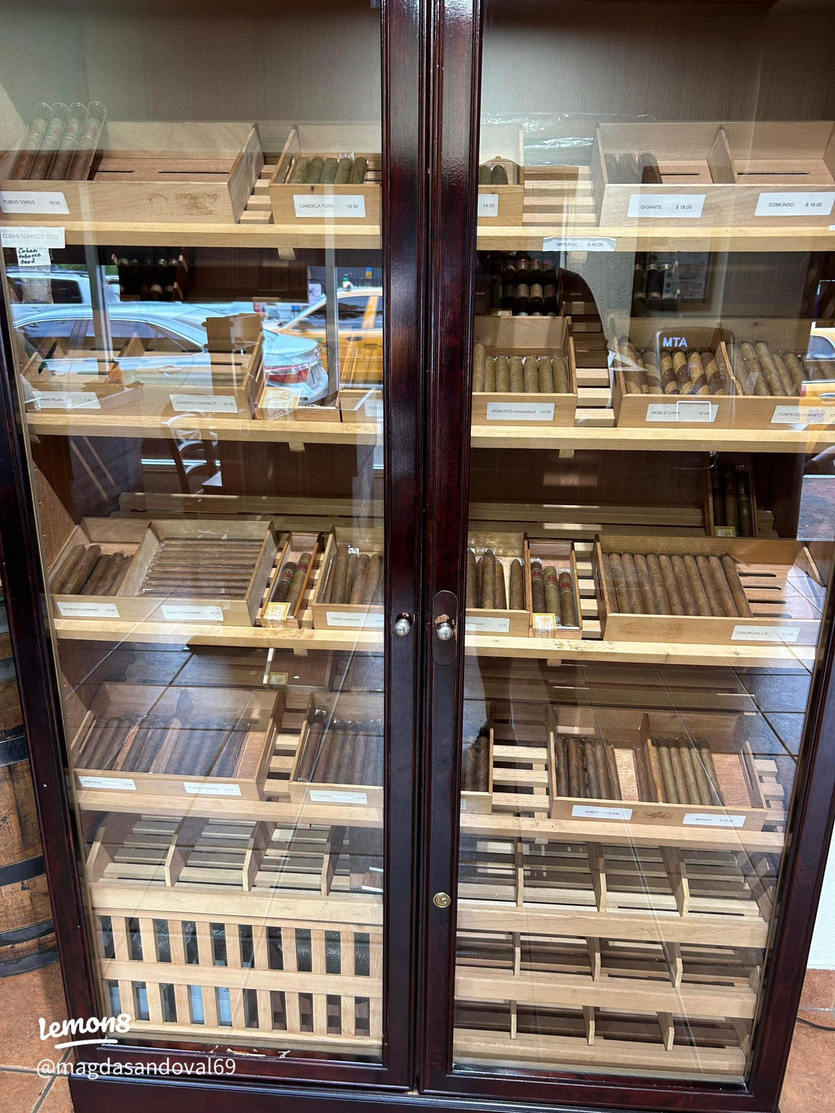 Commercial display 4000 cigar humidor by Humidor Supreme for large-capacity cigar storage