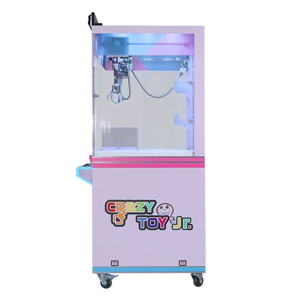 Crazy Toy Jr - Compact Claw Machine | Skill Crane | LED Arcade Prize Game by Andamiro - Video Game Arcade