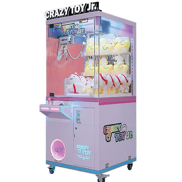 Crazy Toy Jr – Compact Claw Machine left side view