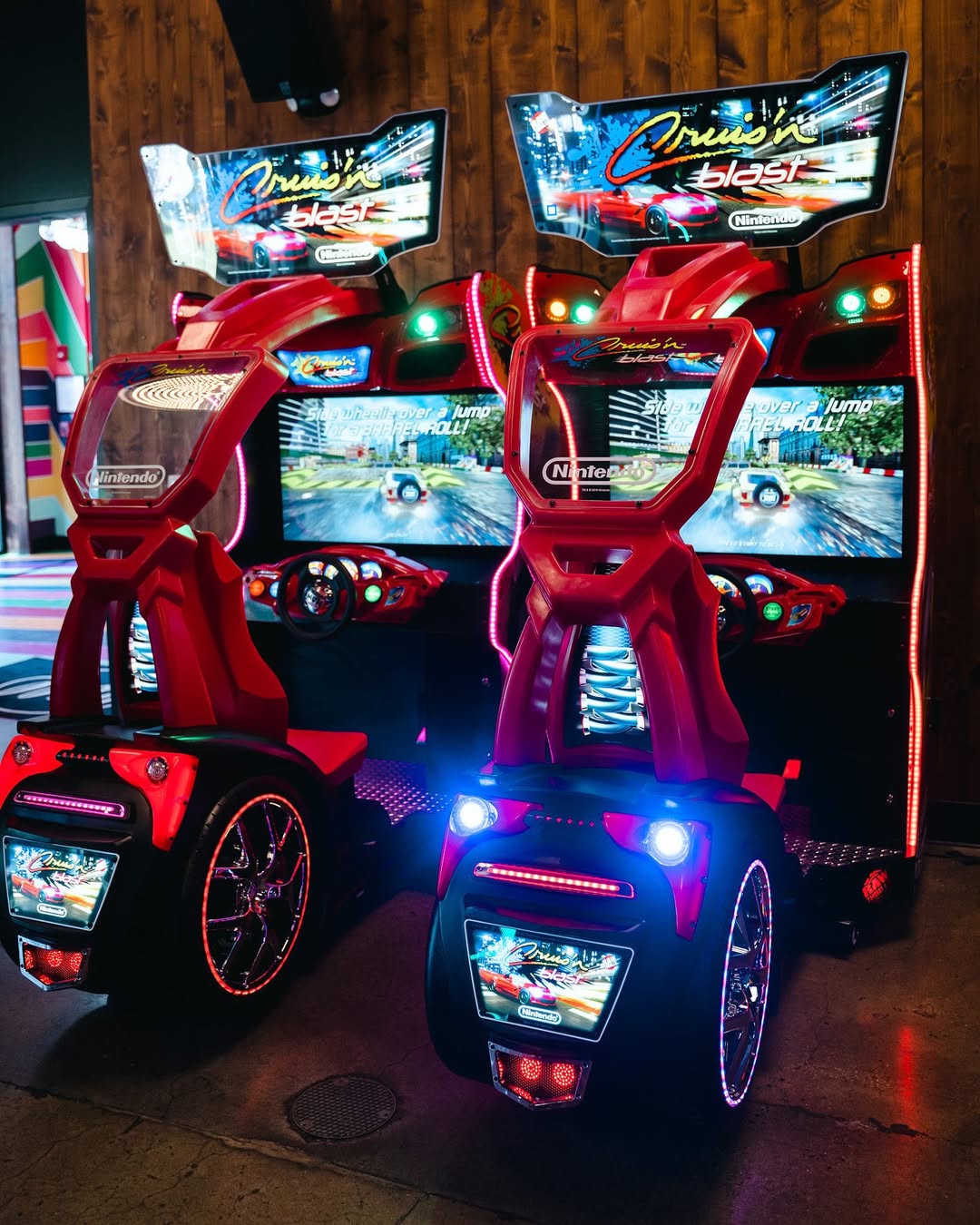 Cruis’n Blast Arcade – Multiplayer HD Racing | LED Cabinet & Licensed Supercars by Raw Thrills - Arcade