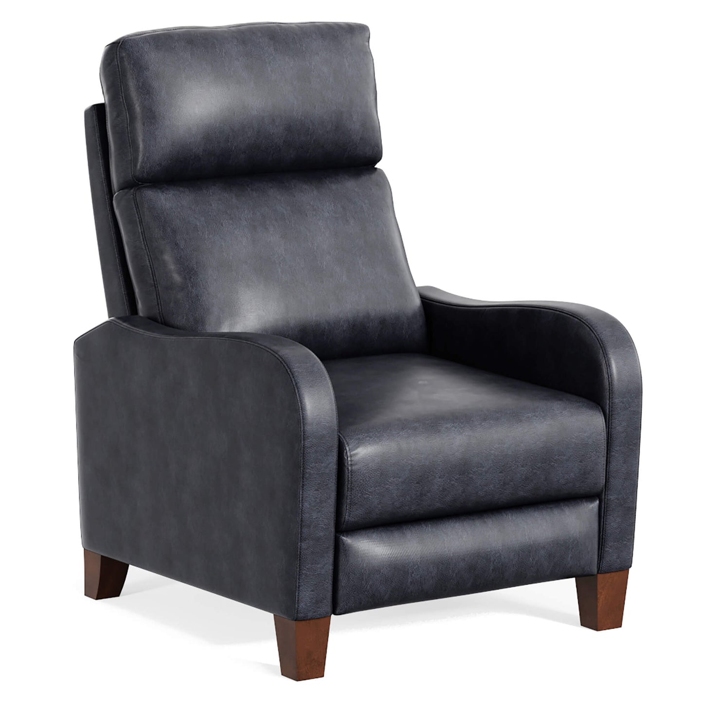 Dana Pushback Recliner in White or Navy by Sunset Trading