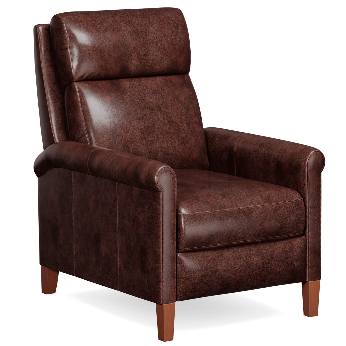 Ethan Pushback Recliner, Espresso by Sunset Trading