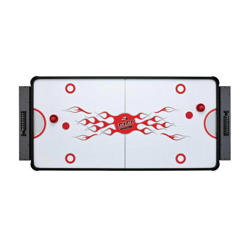 Fat Cat 3-in-1 6-foot flip multi-game table with billiards, table tennis, and air hockey surfaces