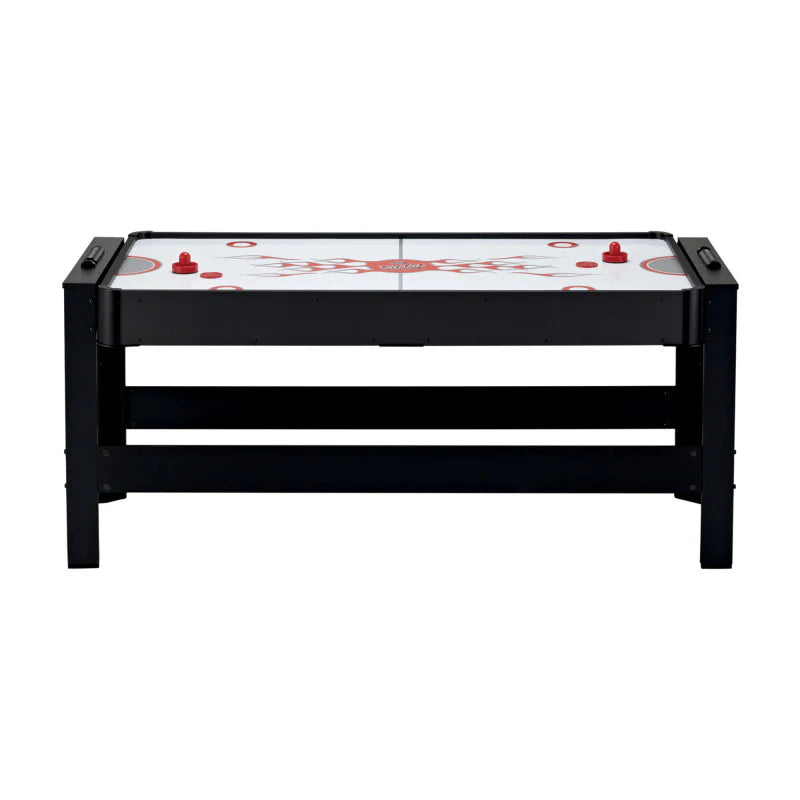 Fat Cat 3-in-1 6-foot flip multi-game table with billiards, table tennis, and air hockey surfaces