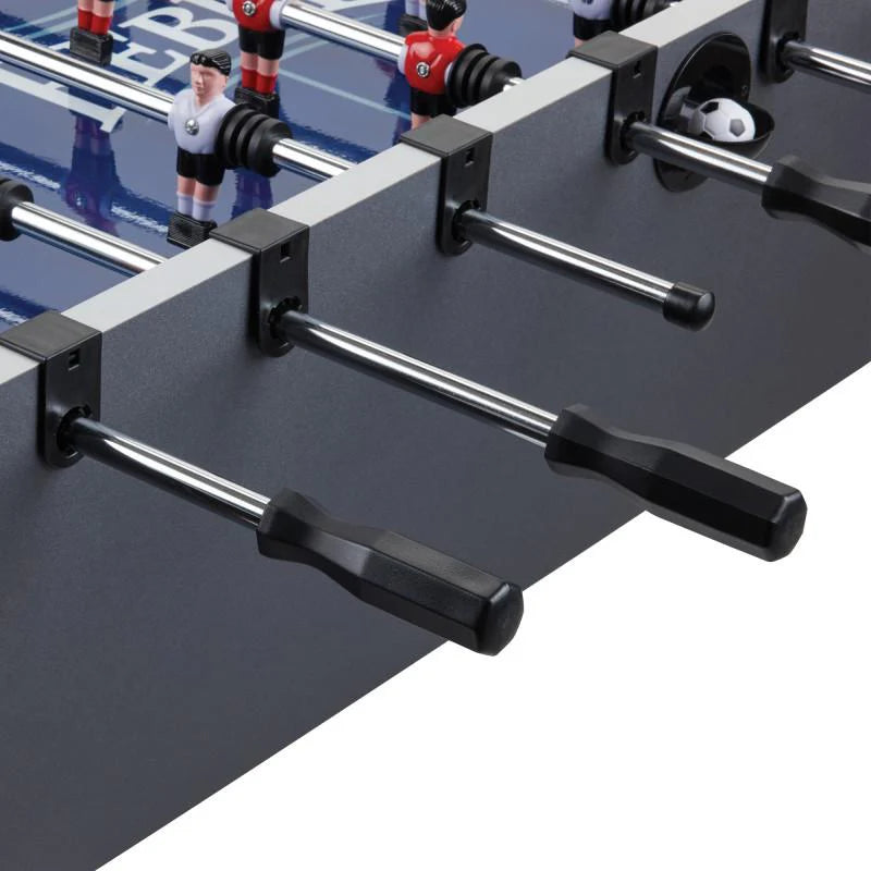 Fat Cat Rebel foosball table with durable cabinet and smooth-playing rods