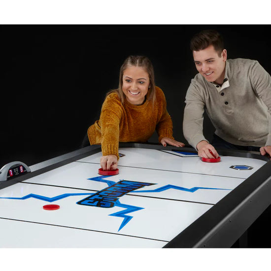 Fat Cat Storm MMXI 7-foot air hockey table with smooth high-speed play surface