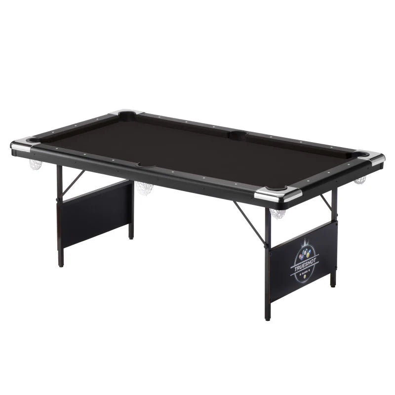 Fat Cat Trueshot 6.5-foot pool table with compact foldable design