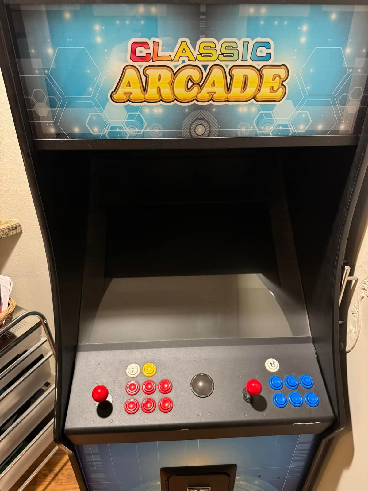 Full - Sized Upright Arcade Machine with Trackball - 3,000 Games & 21.5" LCD by Game Room City - Arcade