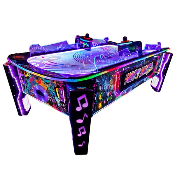 Funky Beatz Air Hockey | Music-Powered Curved Table Game