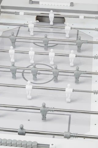 G - 500 Pure - White Foosball Table by Garlando (Indoor) by Berner Billiards - Garlando - Foosball Tables