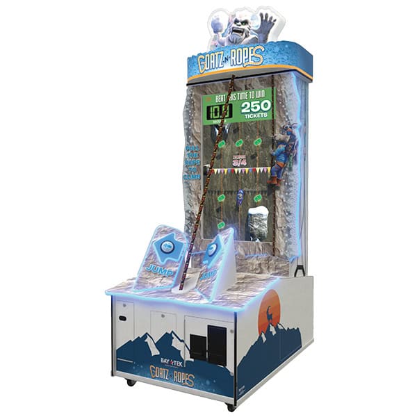 Goatz N Ropes Arcade Machine right side view