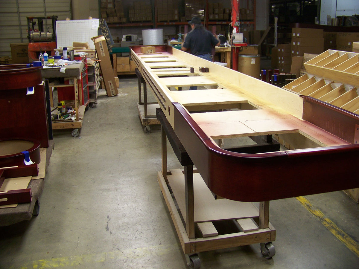 Grand Champion shuffleboard table featuring limited edition design, high-quality materials, and precision gameplay surface