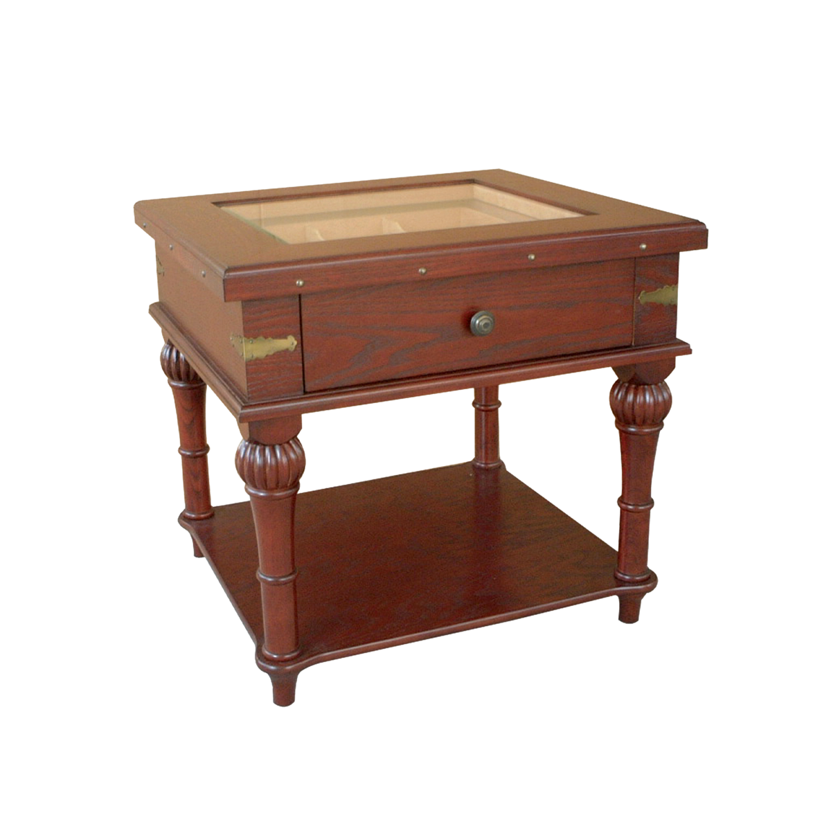 Scottsdale 300 Cigar Table Humidor by Quality Importers (HUM-300ET).