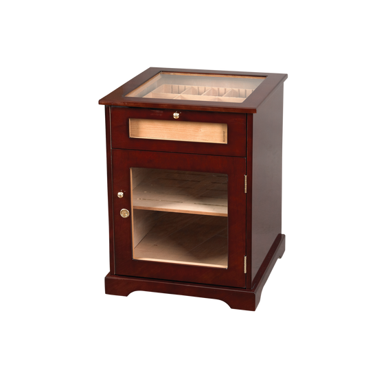 Galleria 600 Cigar End Table Cabinet by Humidor Supreme HUM-600G-KIT