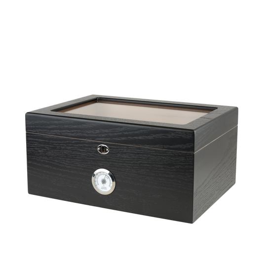 Milano 60-100 Cigar Glasstop Humidor By Humidor Supreme