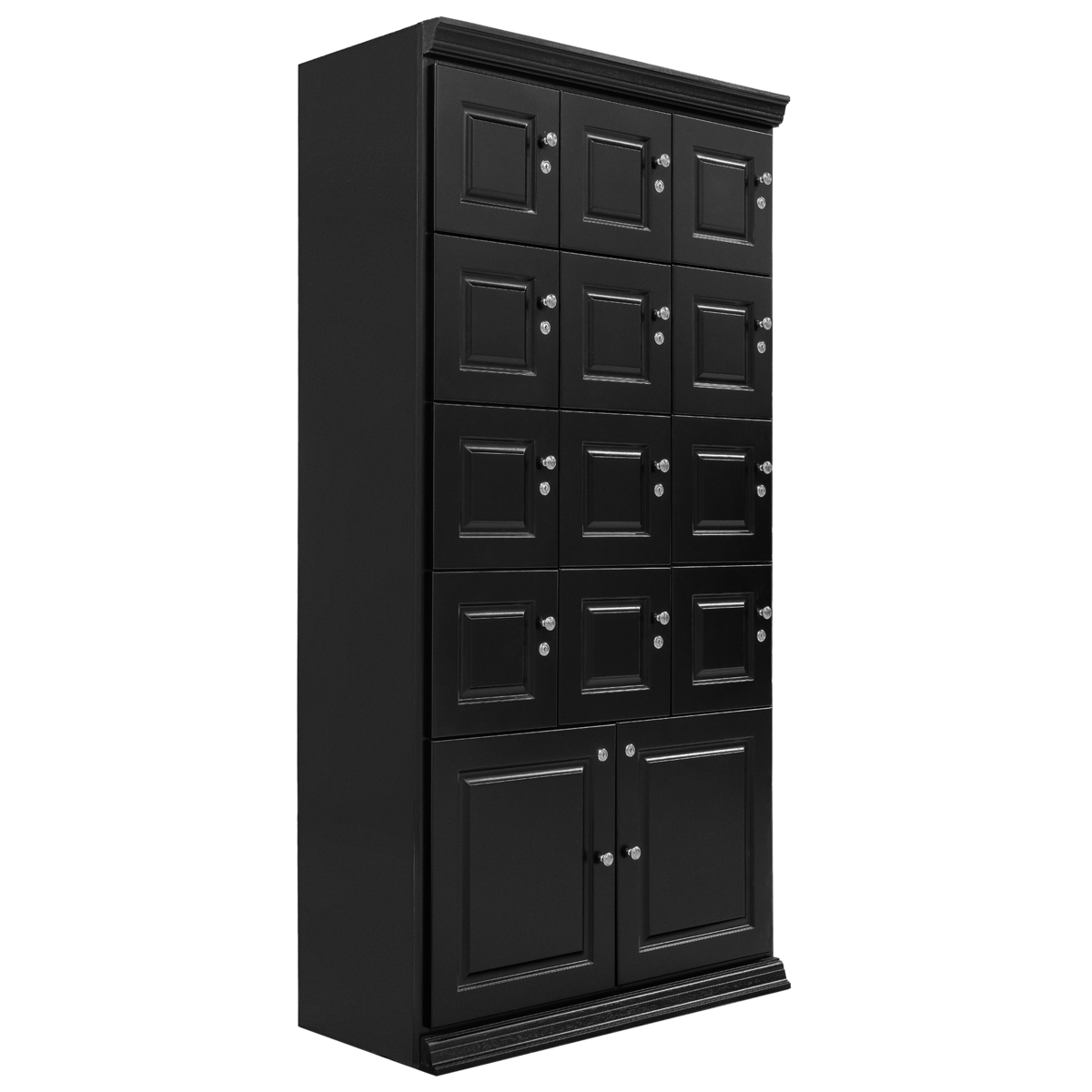 Commercial Cigar Locker Humidor Cabinet | Holds Up to 5,000 Cigars | Locking Patron Storage