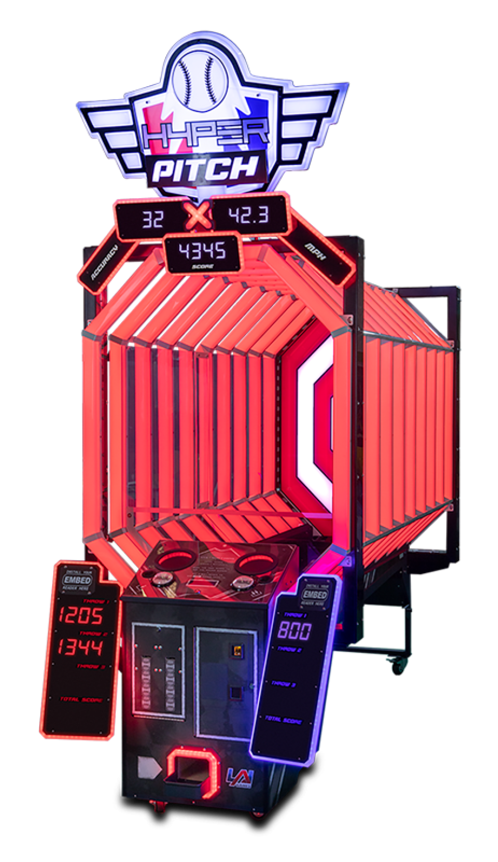 HYPERpitch – Baseball Pitching Game right-side view