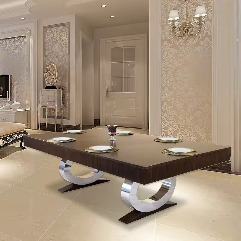 Daphne Modern Luxury Billiards Table – Solid Hardwood Slate Pool Table | Leather Drop Pockets | Matte or High-Gloss Finish.