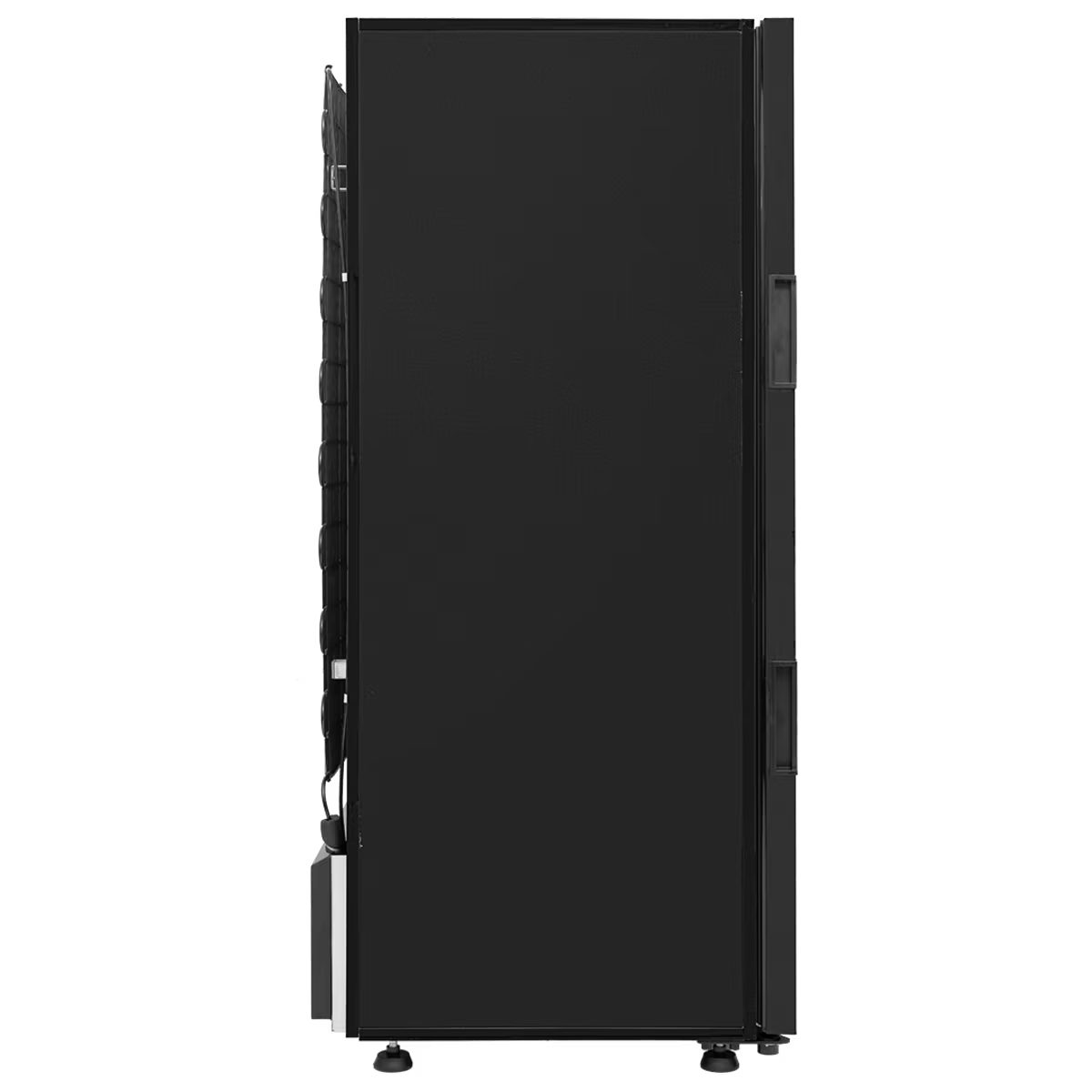 Premium wood finish and craftsmanship on Humidor Supreme 9100 electronic cigar humidor cabinet