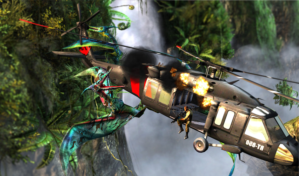 Jurassic Park Arcade Machine – 2 Player Environmental Shooter | 9 Missions | 55&quot; HD Display | Raw Thrills &amp; Universal Studios | Vibrating Seats &amp; Force-Feedback Guns.