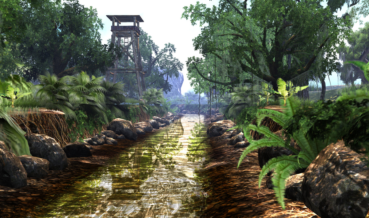 Jurassic Park Arcade Machine – 2 Player Environmental Shooter | 9 Missions | 55&quot; HD Display | Raw Thrills &amp; Universal Studios | Vibrating Seats &amp; Force-Feedback Guns.