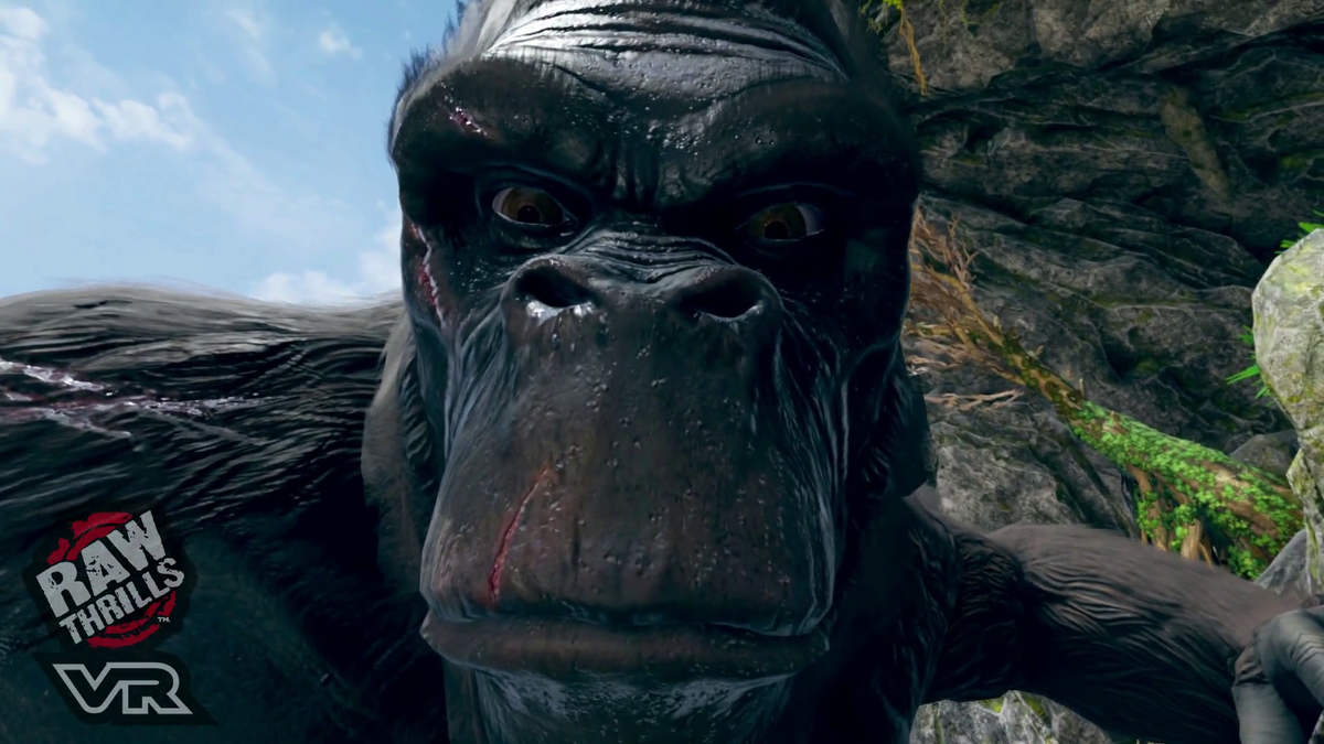 King Kong of Skull Island II VR Arcade Expansion Kit – Official Sequel for VR Motion Simulator | 1-2 Player | HP Reverb 2 Headset | New Cinematic Chapters &amp; Cabinet Artwork.