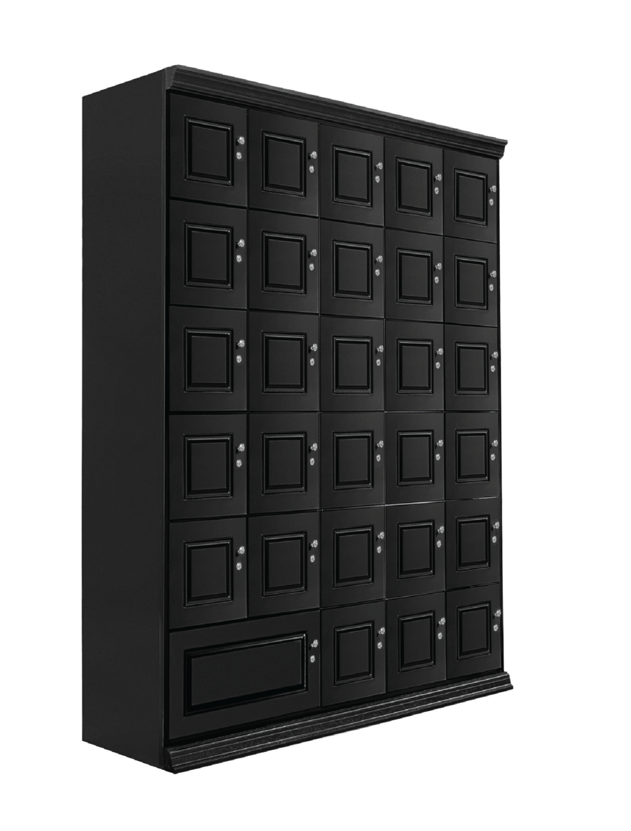 Large 29-Unit Cigar Locker Humidor Cabinet | Commercial Cigar Storage | Holds Up to 8,500 Cigars