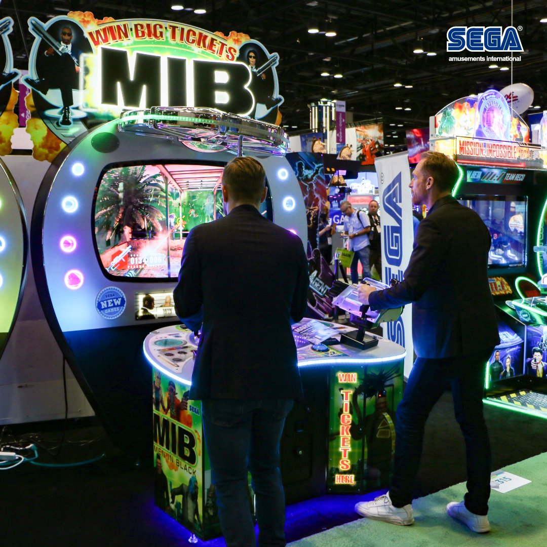 Men in Black skill-based video redemption arcade machine with interactive shooting gameplay and themed graphics