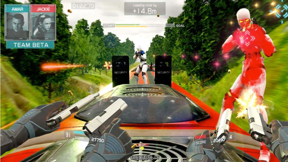 Mission: Impossible Arcade DLX - Deluxe 2 - Player Action Video Arcade Machine by SEGA - Video Game Arcade