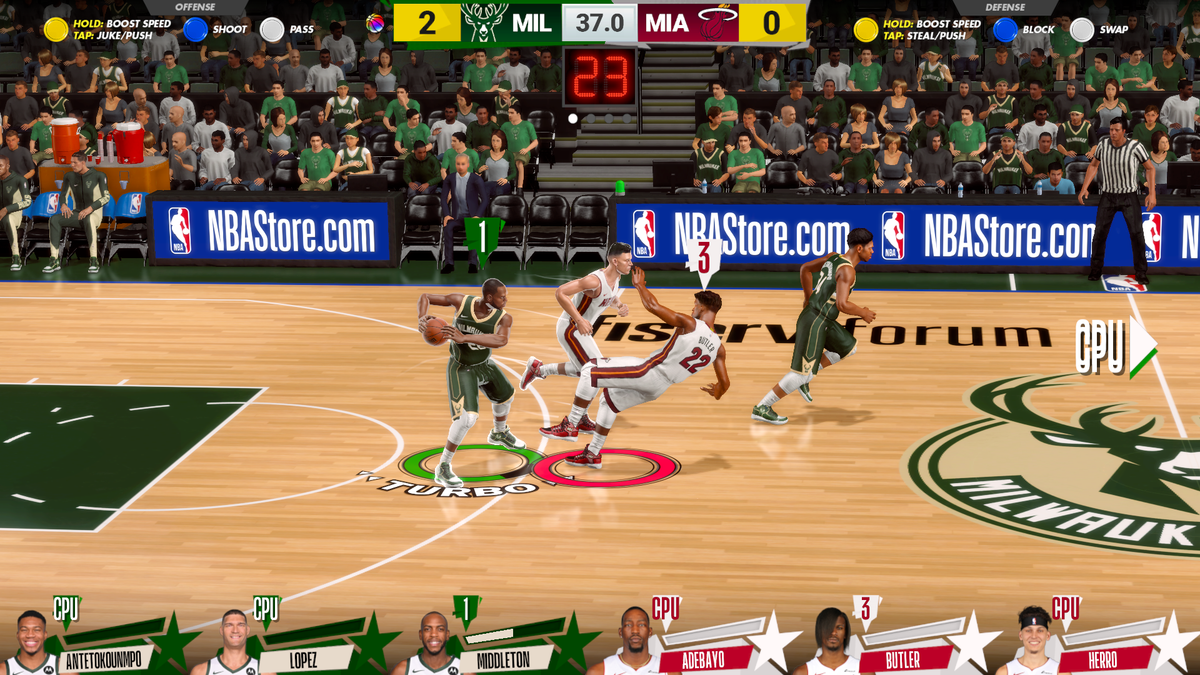 NBA Superstars Arcade Machine – 4 Player Basketball Game | Official NBA Teams &amp; Players | 75&quot; HD Display | Raw Thrills &amp; Play Mechanix | Multiplayer Slam Dunk Action.