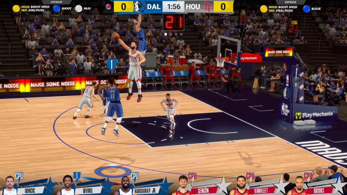 NBA Superstars Arcade Machine – 4 Player Basketball Game | Official NBA Teams &amp; Players | 75&quot; HD Display | Raw Thrills &amp; Play Mechanix | Multiplayer Slam Dunk Action.
