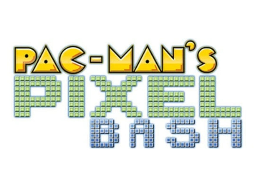 Namco Pac-Man Pixel Bash Bistro high-top arcade game with 32 classic games, retro cocktail table design, and commercial quality.