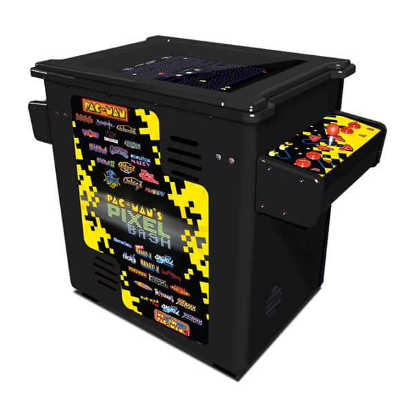 Namco Pac-Man Pixel Bash Cocktail Table Arcade Game – 31 Classic Games | Retro Cocktail Cabinet | Officially Licensed Bandai Namco | Multiplayer Arcade Fun.