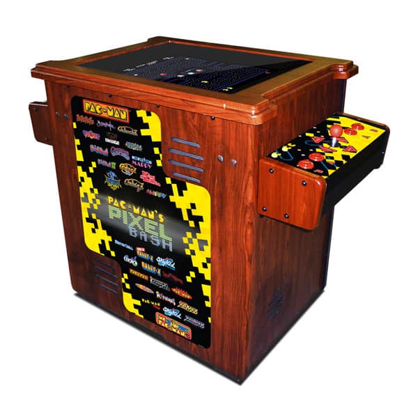 Namco Pac-Man Pixel Bash Cocktail Table Arcade Game – 31 Classic Games | Retro Cocktail Cabinet | Officially Licensed Bandai Namco | Multiplayer Arcade Fun.