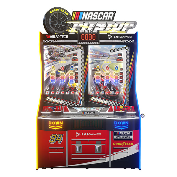 NASCAR Pit Stop cabinet