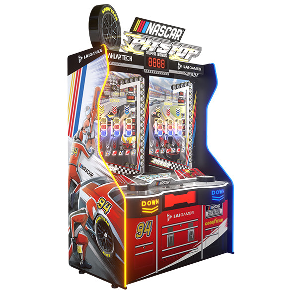 NASCAR Pit Stop right side view