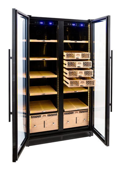 9200 Series Double Door Electronic Humidor Cabinet