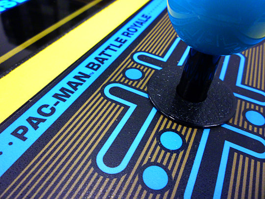 Pac-Man Battle Royale Championship Deluxe Arcade by Namco – 8 Player Competitive Game | LED Cabinet | Power-Ups &amp; Ghost Battles | Modern Multiplayer Arcade.