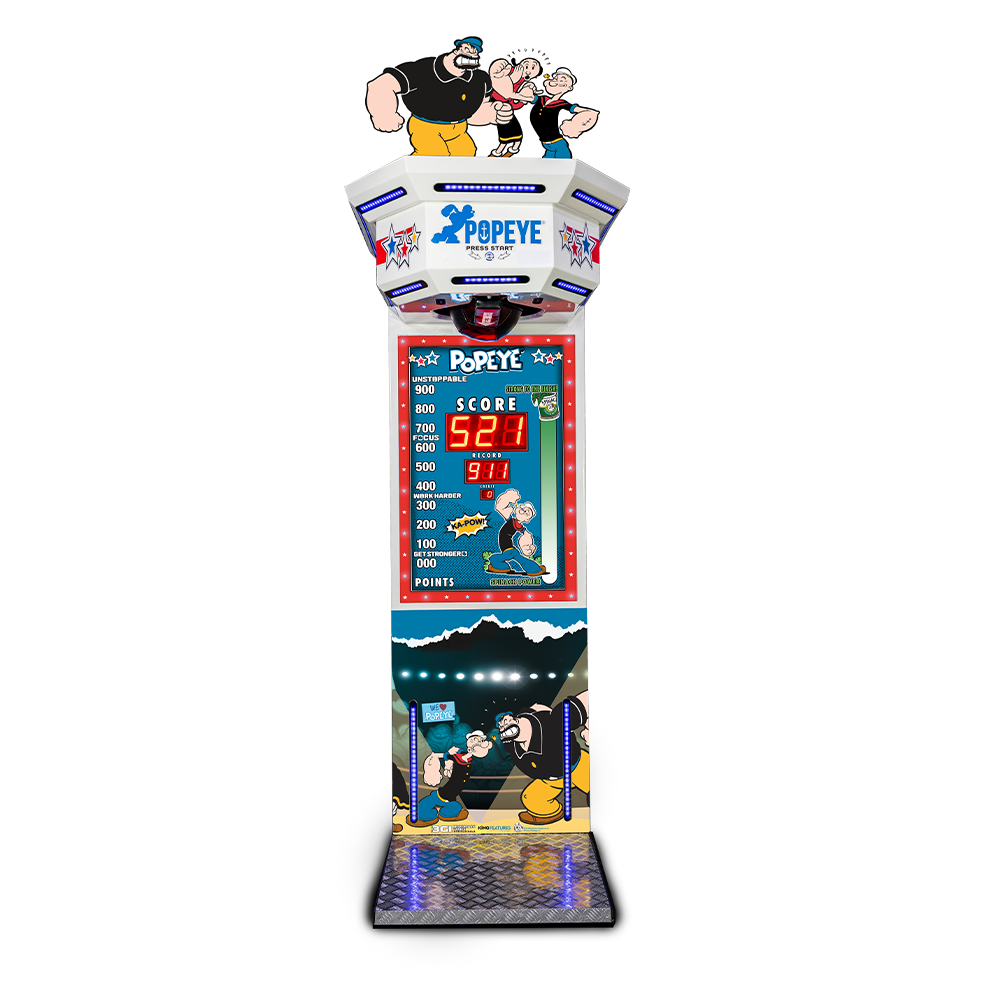 Popeye Boxer Arcade front view