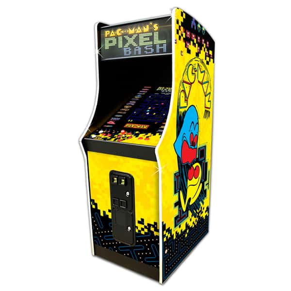 Namco Pac-Man Pixel Bash Upright Arcade Game Machine – 31 Classic Games | Coin-Op or Free Play | Retro Cabinet | Officially Licensed Bandai Namco.