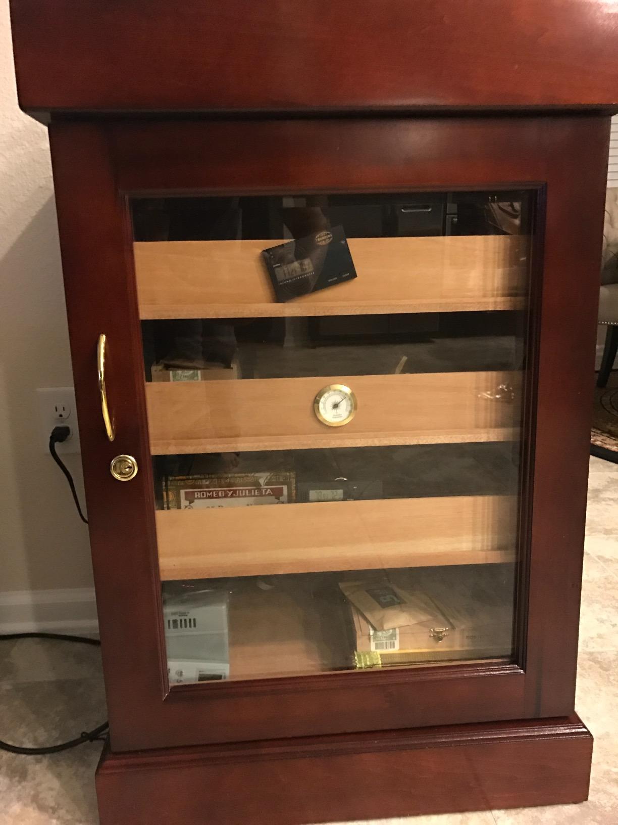 Quality Importers Cigar Tower Mini 1000 Count Cigar Cabinet Humidor (HUM - 1200M) by Quality Importers - Humidor