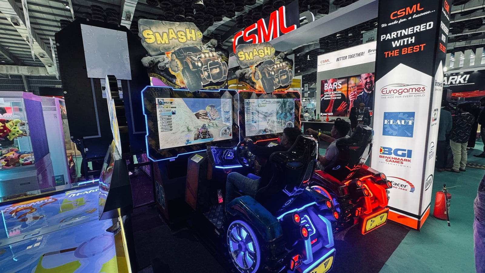 SMASH DX - Motion Off - Road Racing Game | 4 - Player Linkable | Power - Up Battle Action by Lai Games - Video Game Arcade