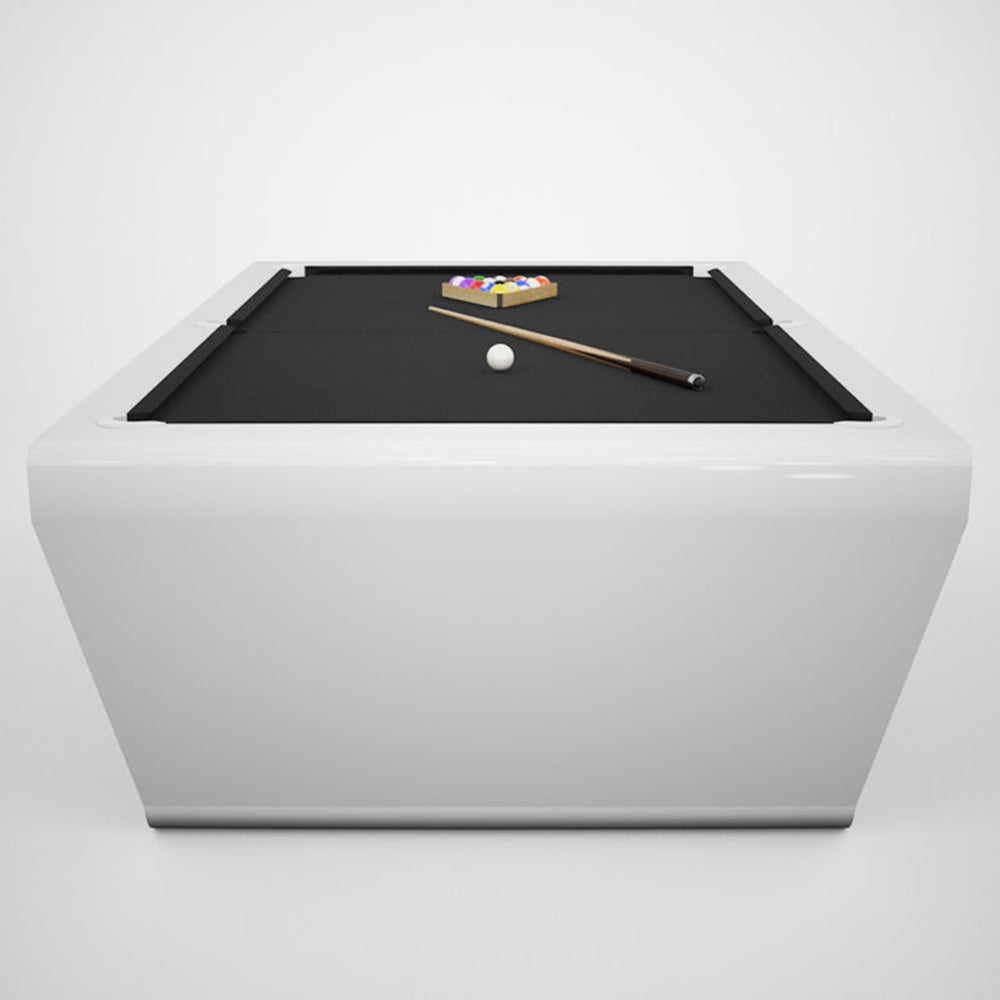 Sofia Modern Luxury Billiards Table – Contemporary Slate Pool Table | Solid Hardwood Frame | 3-Piece Precision Slate | Leather Drop Pockets | Matte or High-Gloss Finish.