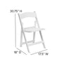 Pallet of Resin Folding Chair-Adult (96 chairs)